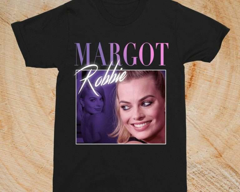 Margot Robbie Actress Vintage Unisex T-shirt