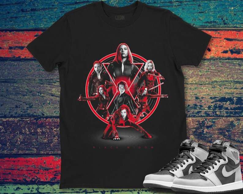 Marvel Avengers Black Widow T Shirt