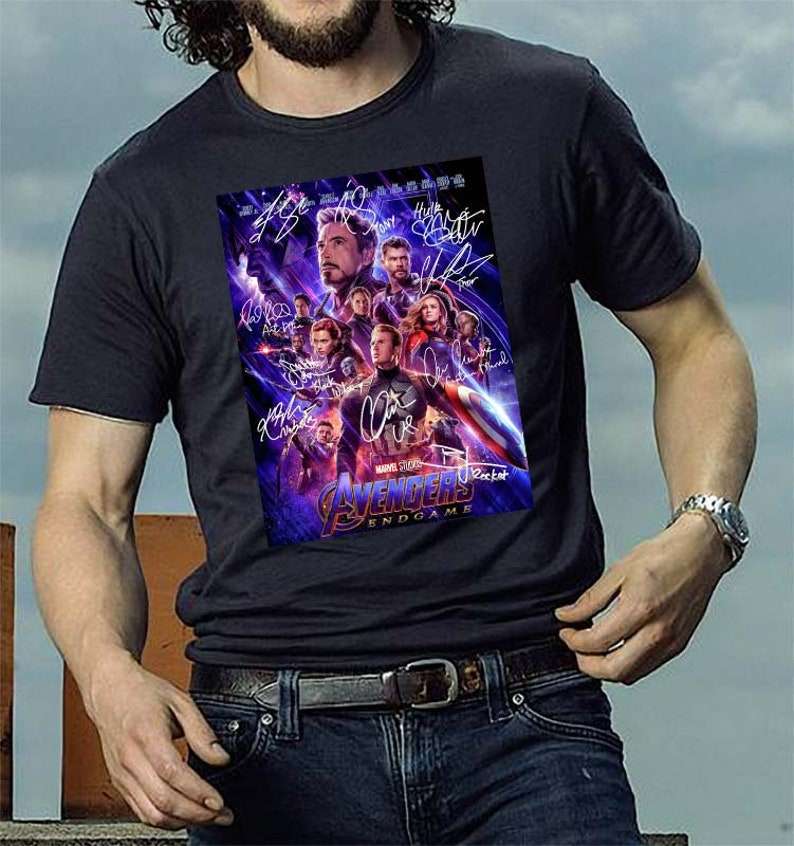 Marvel Avengers Endgame Signature T-shirt