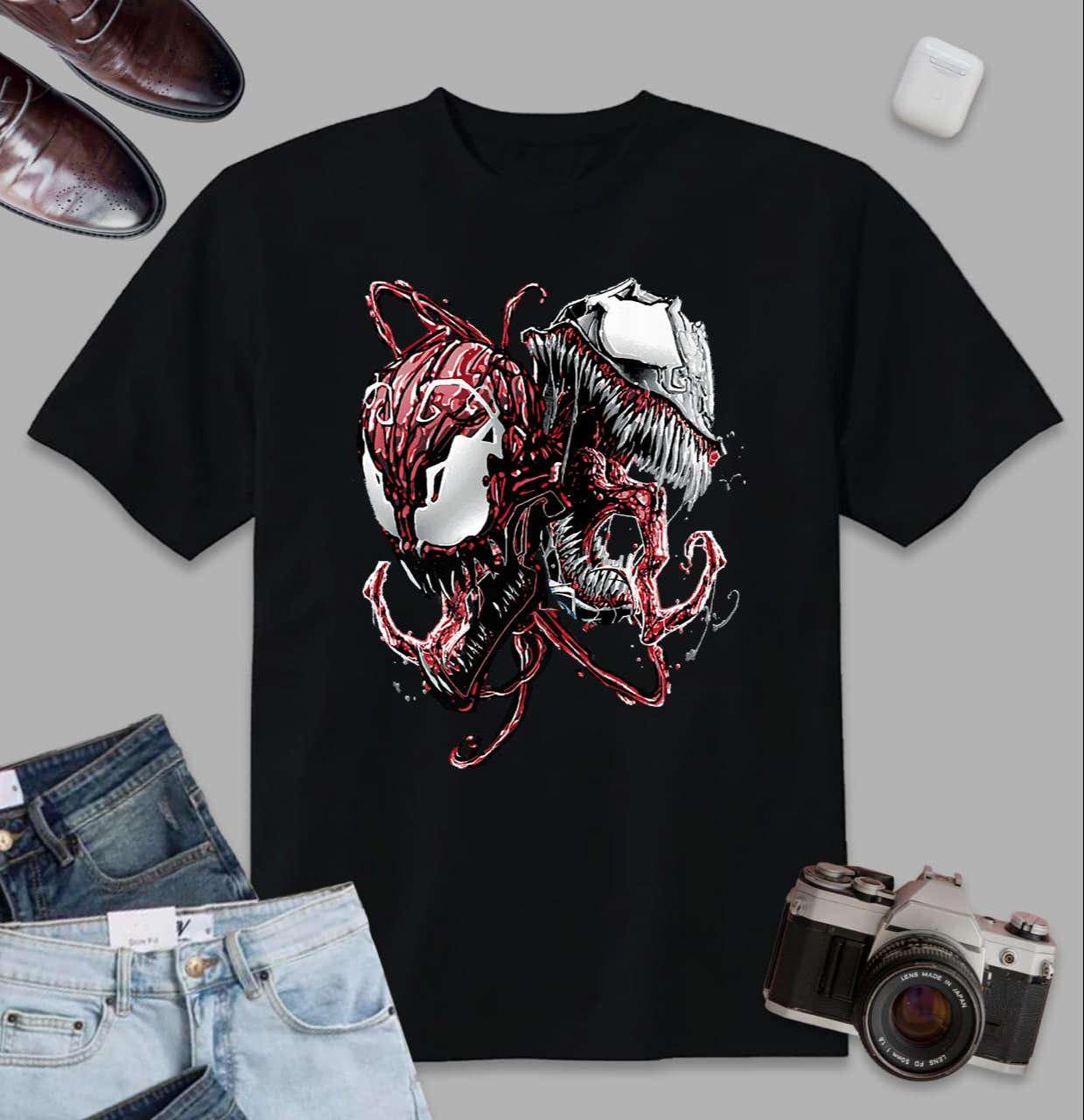 Marvel Carnage And Venom Premium T-shirt