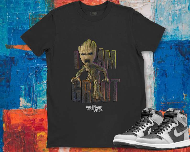 Marvel Guardians Vol2 I Am Groot T Shirt