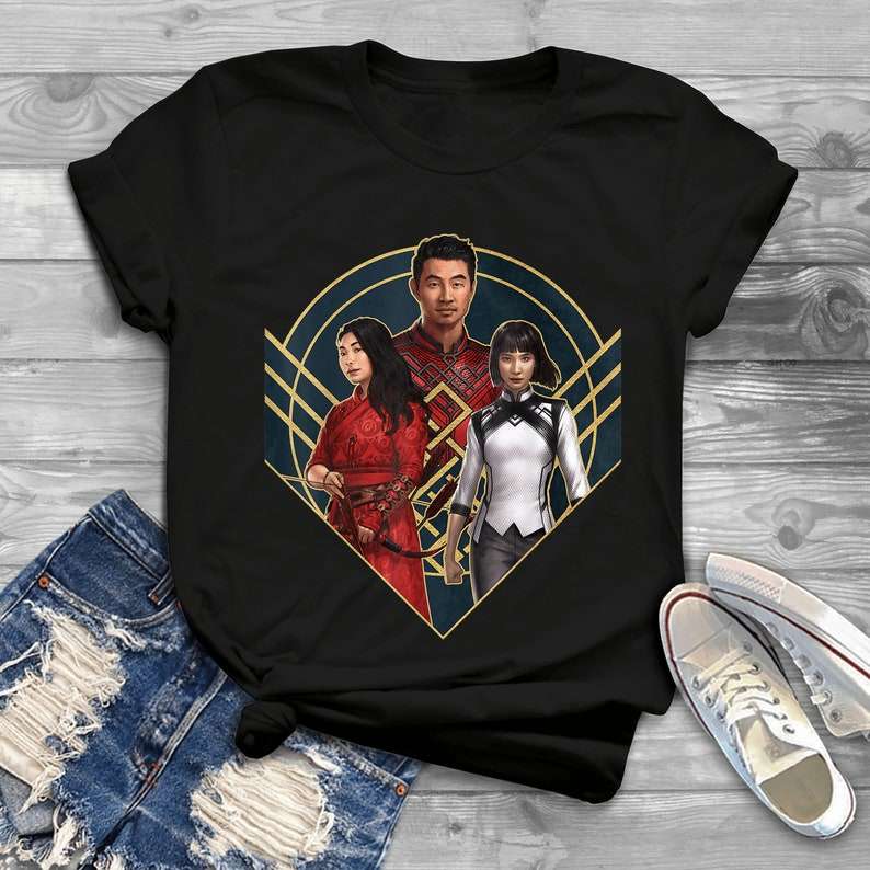 Marvel Shang-chi And The Legend Of The Ten Rings Characters T-shirt