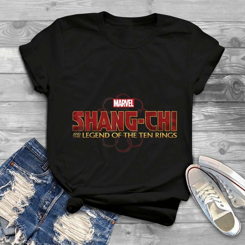 Marvel Shang-chi And The Legend Of The Ten Rings Logo T-shirt