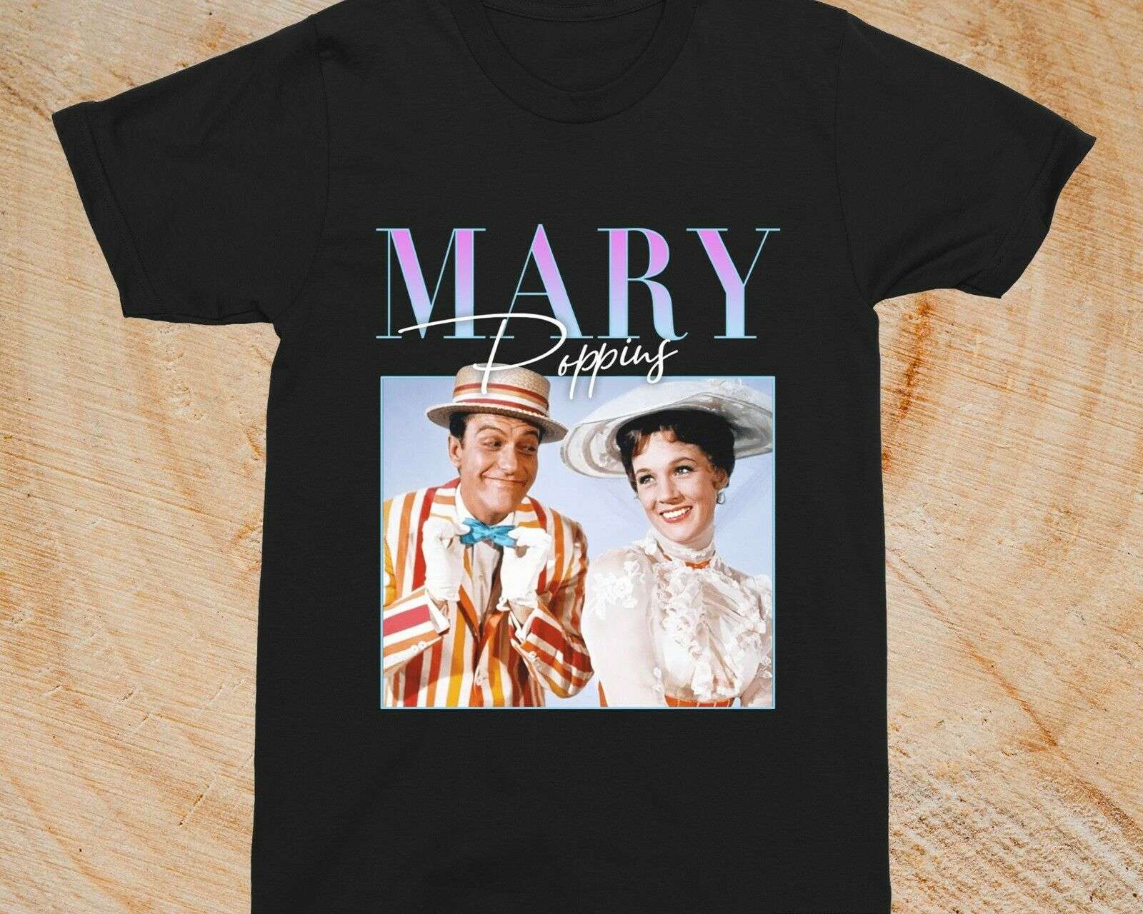 Mary Poppins Julie Andrews Vintage Unisex T Shirt