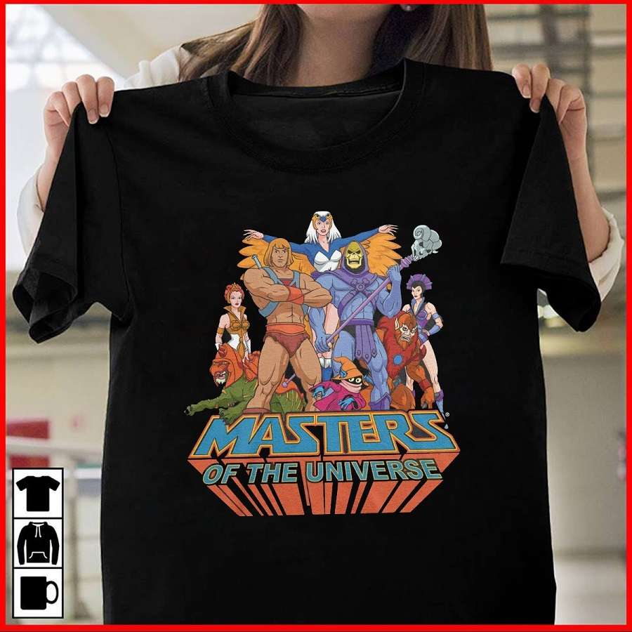 Masters Of The Universe He Man Skeletor Group T-shirt