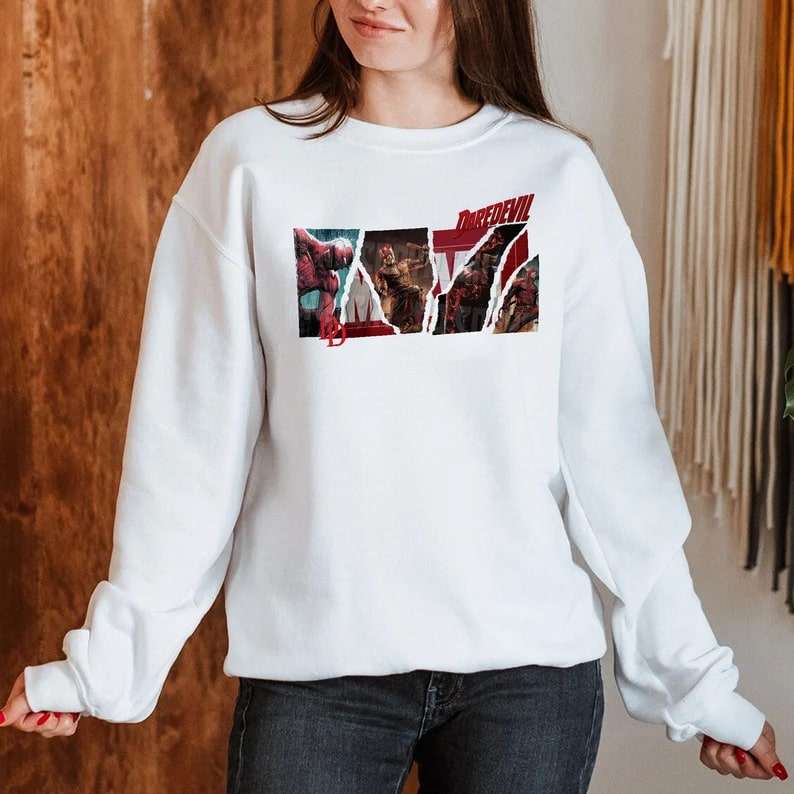 Matt Murdock Daredevil Collage Sweatshirt