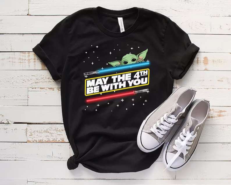 May The 4th Be With You T-shirt Disney Star Wars