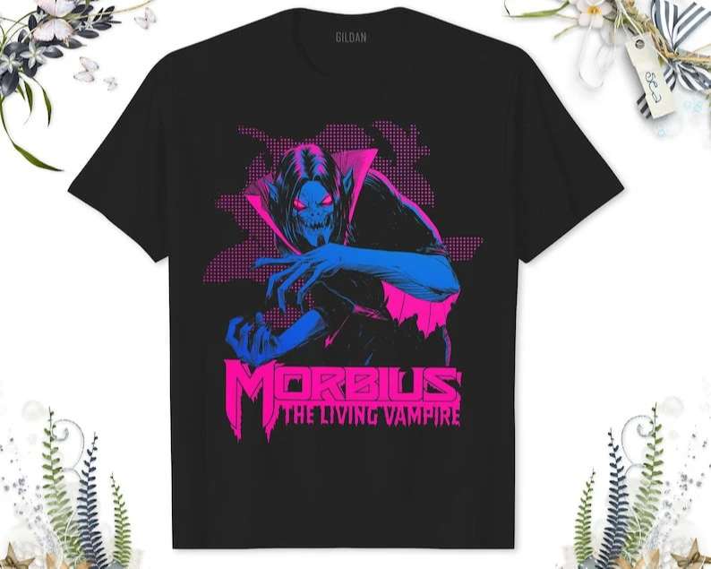 Morbius The Living Vampire T-shirt-trungten-88ea0