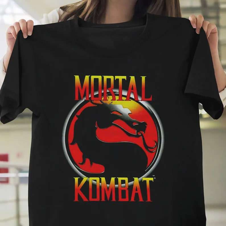 Mortal Kombat Movies Kids Adults Gaming T-shirt