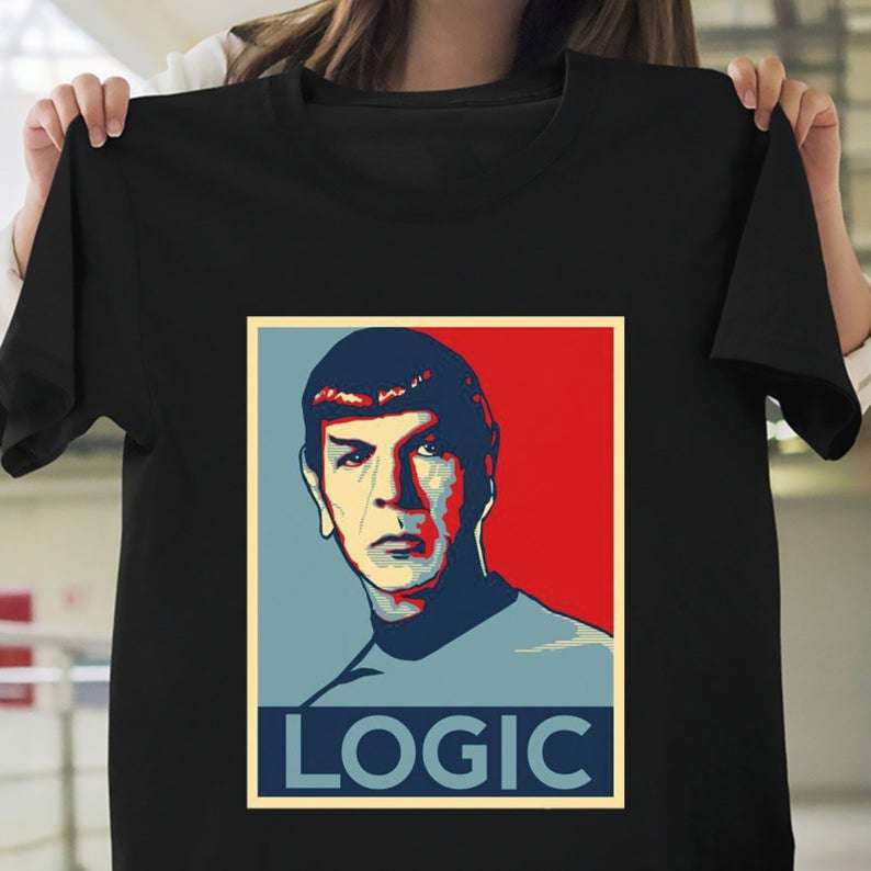 Mr Spock Logic Star Trek T-shirt