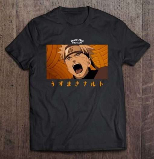 Naruto Shippuden Yelling Unisex Shirt