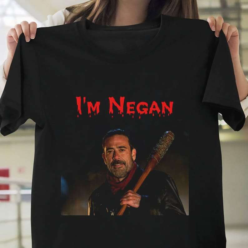 Negan The Walking Dead Poster T-shirt