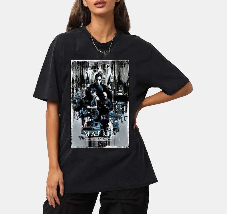 Neo Matrix The Matrix 1999 Movie T-shirt