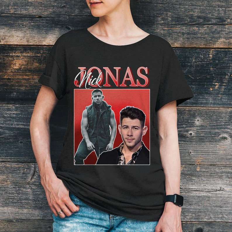 Nick Jonas Vintage 90s T-shirt