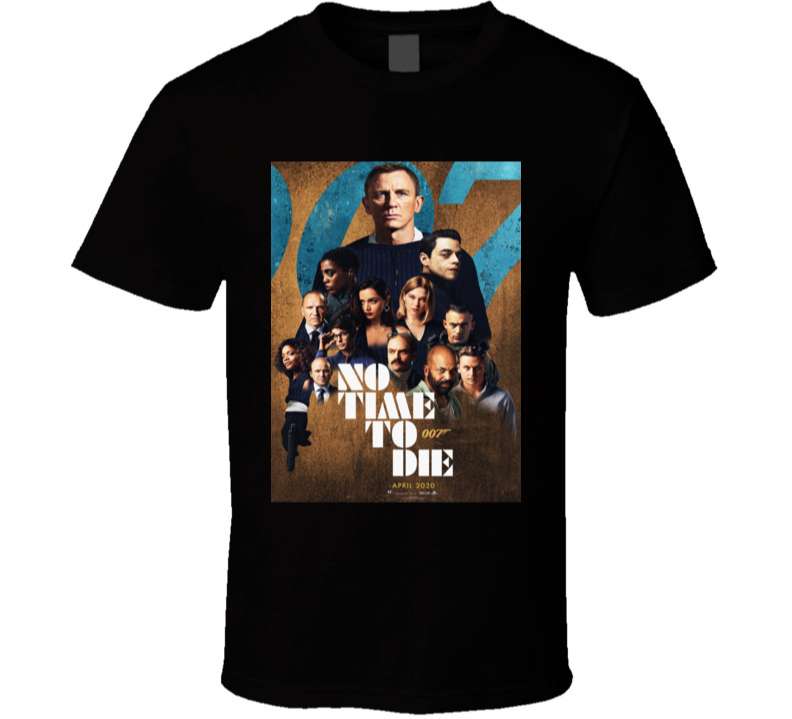 No Time To Die 007 Movie Unisex T Shirt