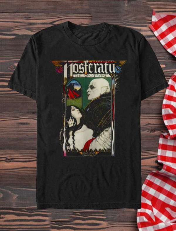 Nosferatu Horror Movie Unisex Graphic T Shirt