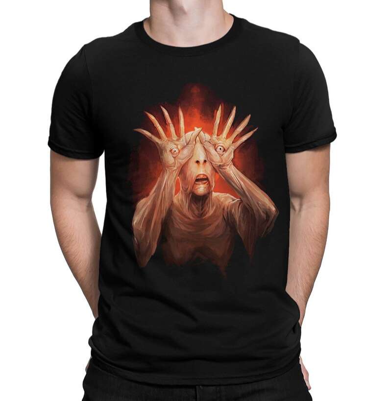 Pale Man Pans Labyrinth T Shirt Guillermo Del Toro Movie