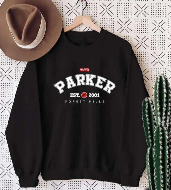 Parker 2001 Marvel Comic T Shirt Merch