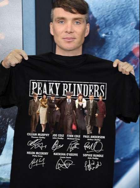 Peaky Blinders All Cast Signatures T Shirt Merch