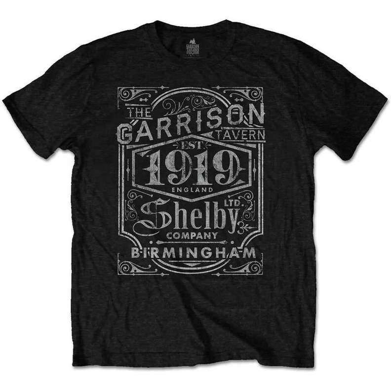 Peaky Blinders T Shirt Merch Garrison Pub