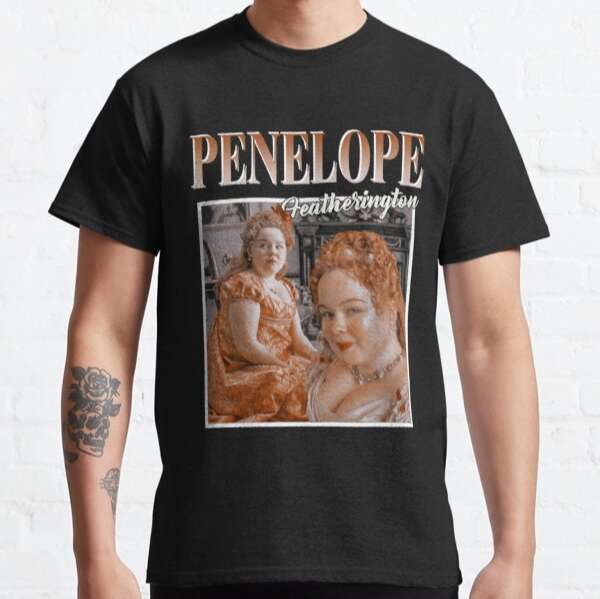 Penelope Featherington Film Actress Bridgerton Movie T-shirt