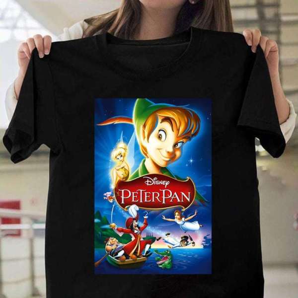 Peterpan Movie Disney T Shirt Merch