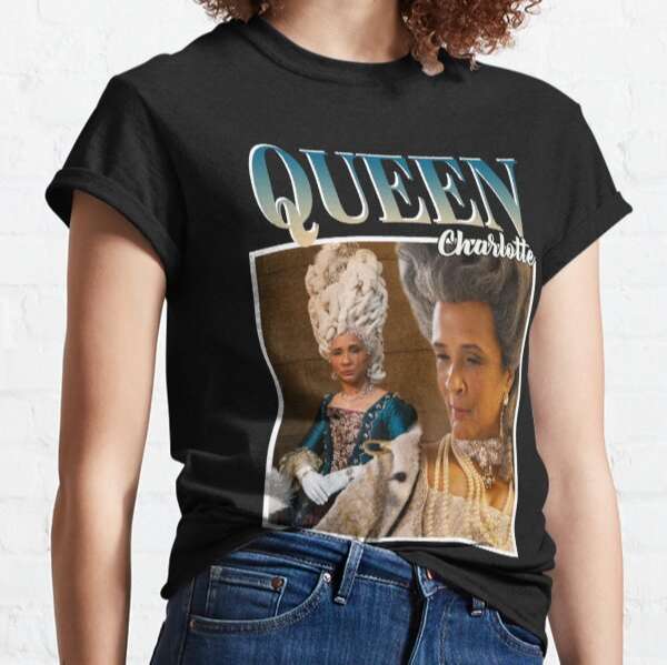 Queen Charlotte Film Actor Bridgerton Movie T-shirt