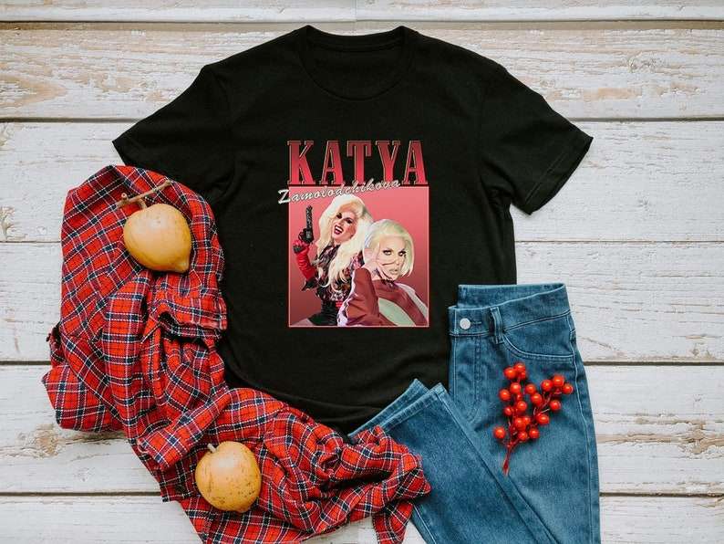 Retro Katya Zamolodchikova And Trixie Mattel T-shirt