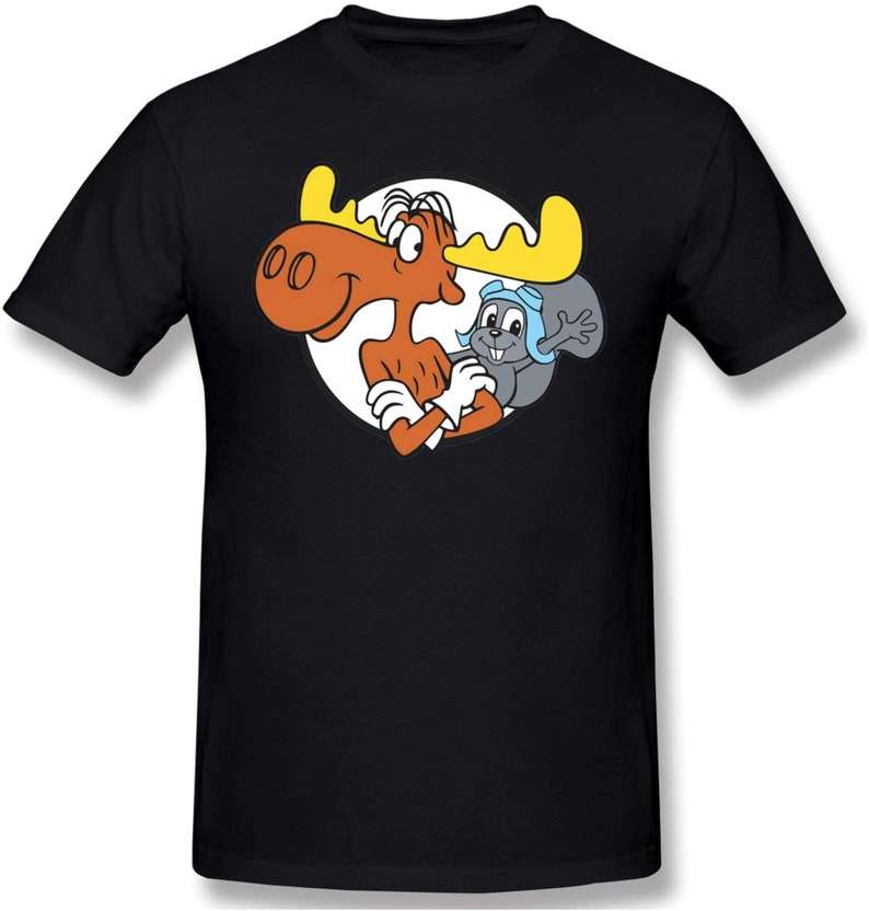 Rocky And Bullwinkle Mens T-shirt