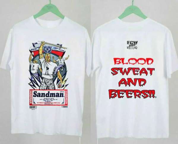 Sandman Blood Sweat Beers T Shirt S-5xl