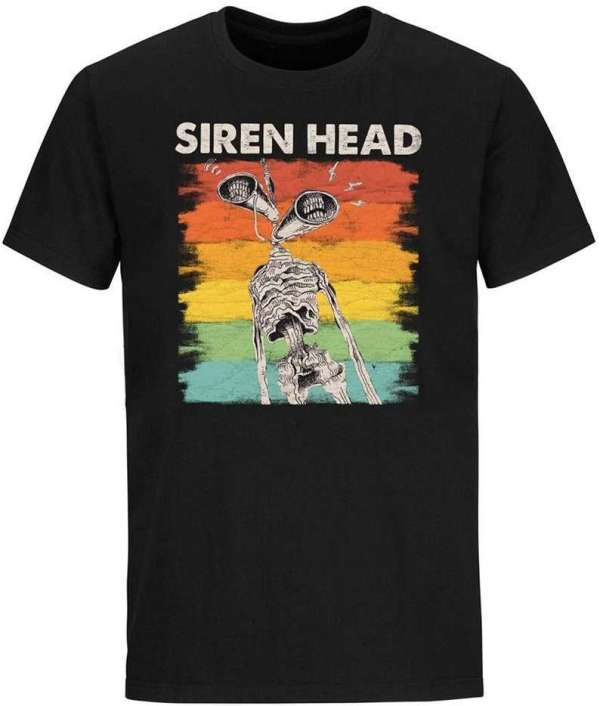 Scary Siren Head T Shirt Merch