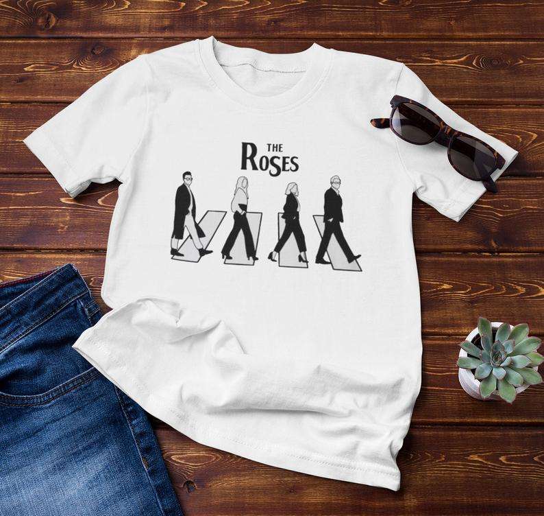 Schitts Creek The Roses Abbey Road Classic Unisex T Shirt