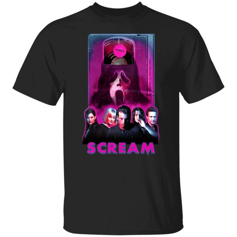 Scream 1996 Wes Craven Original 2022 Scream T-shirt