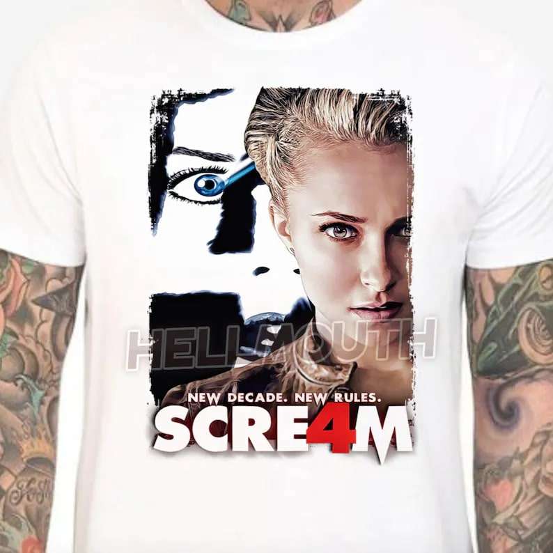 Scream 4 Movie Kirby Hayden Panettiere T-shirt