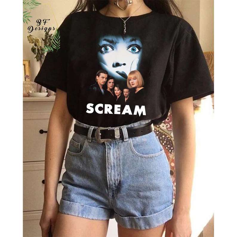 Scream Movie Vintage T-shirt