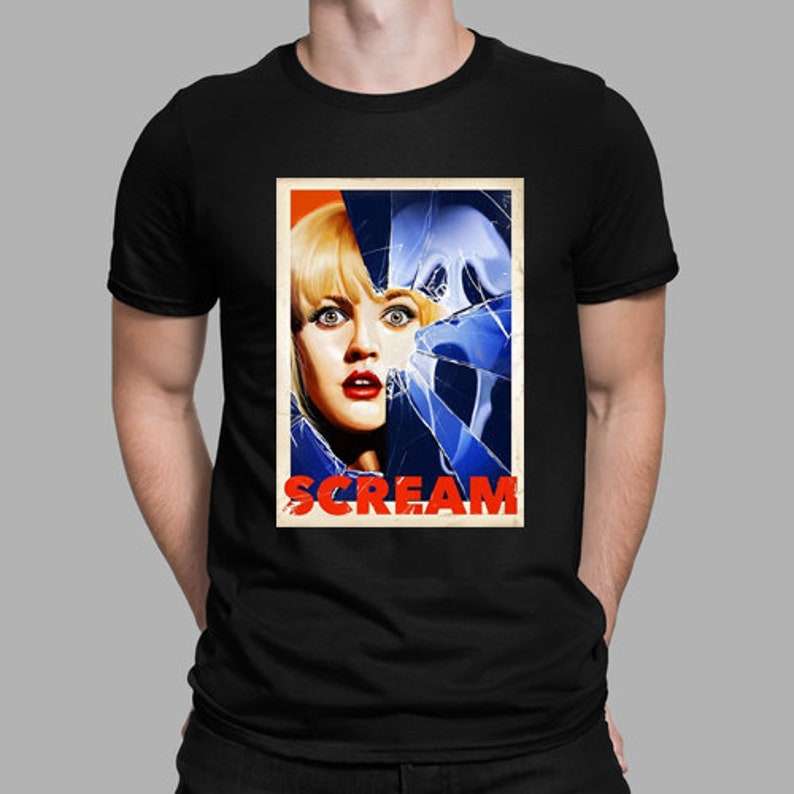 Scream Retro 90s Cult Horror Film T-shirt