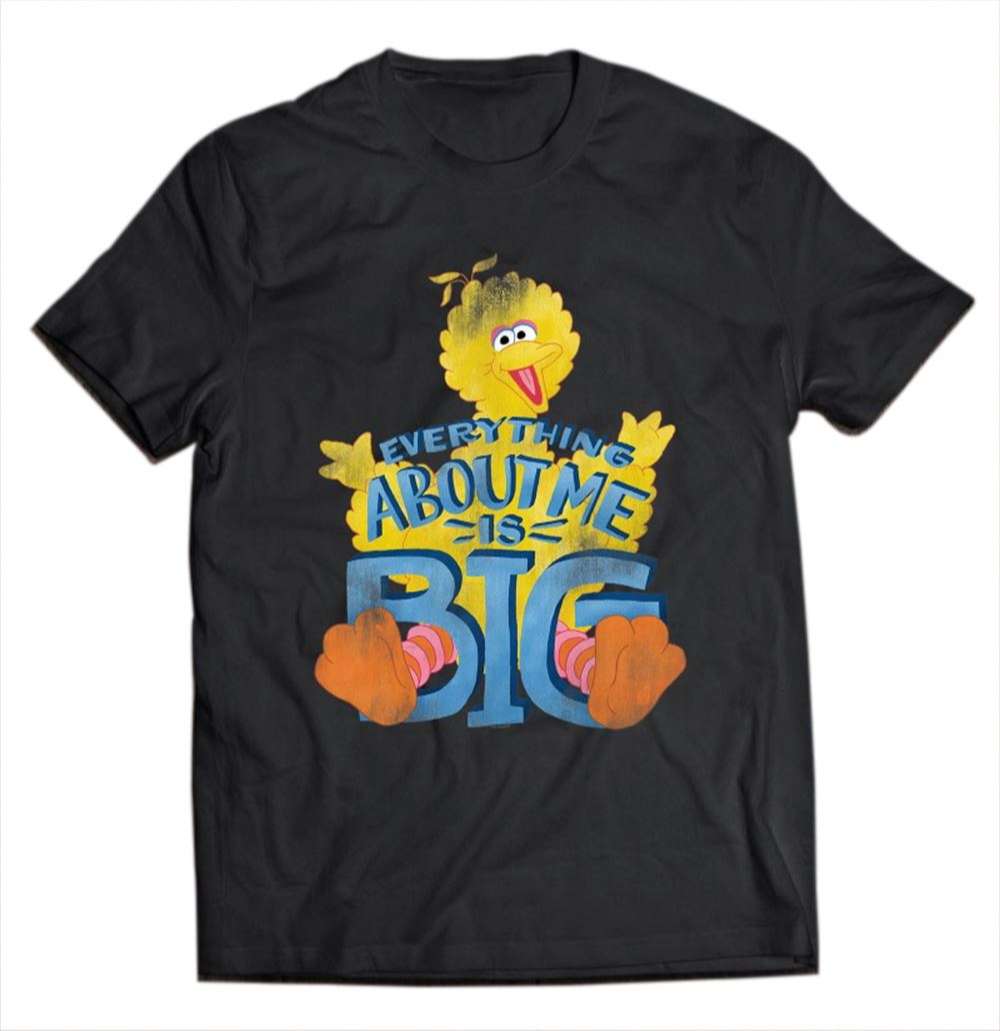 Sesame Street Big Bird Everything About Me T-shirt