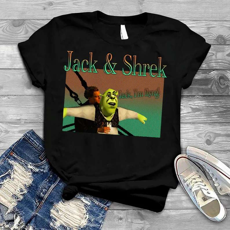 Shrek Meme Jack And Shrek Unisex T-shirt