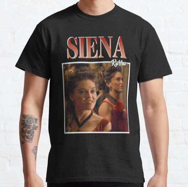 Siena Rosso Film Actress Bridgerton Movie T-shirt