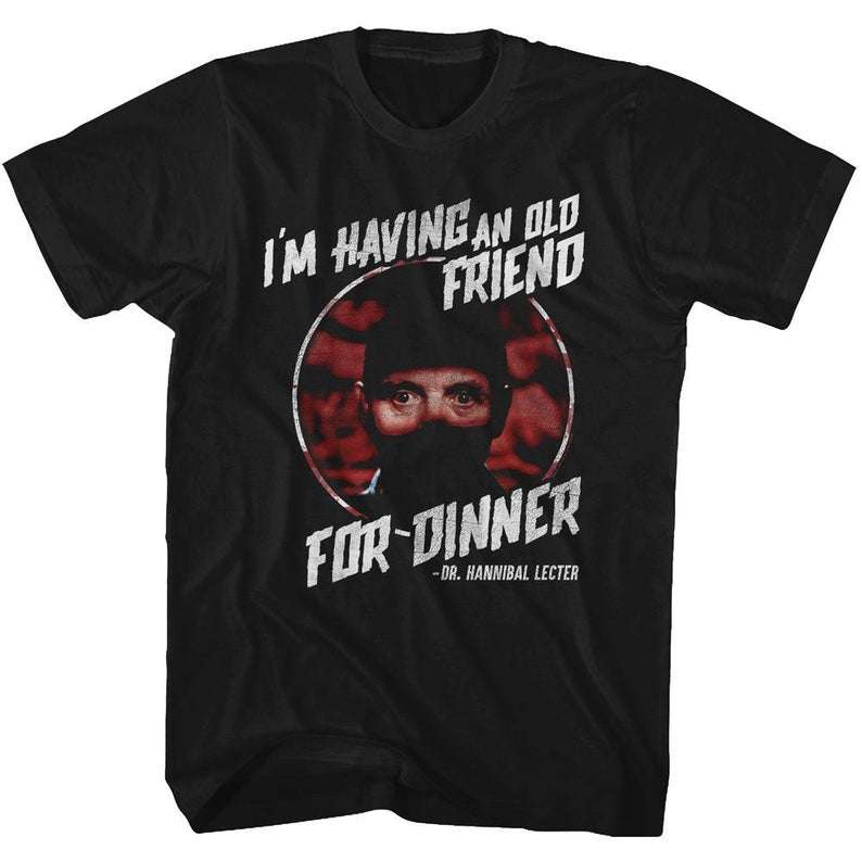 Silence Of The Lambs Friend For Dinner T Shirt