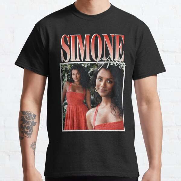 Simone Ashley Film Actress Bridgerton Movie T-shirt