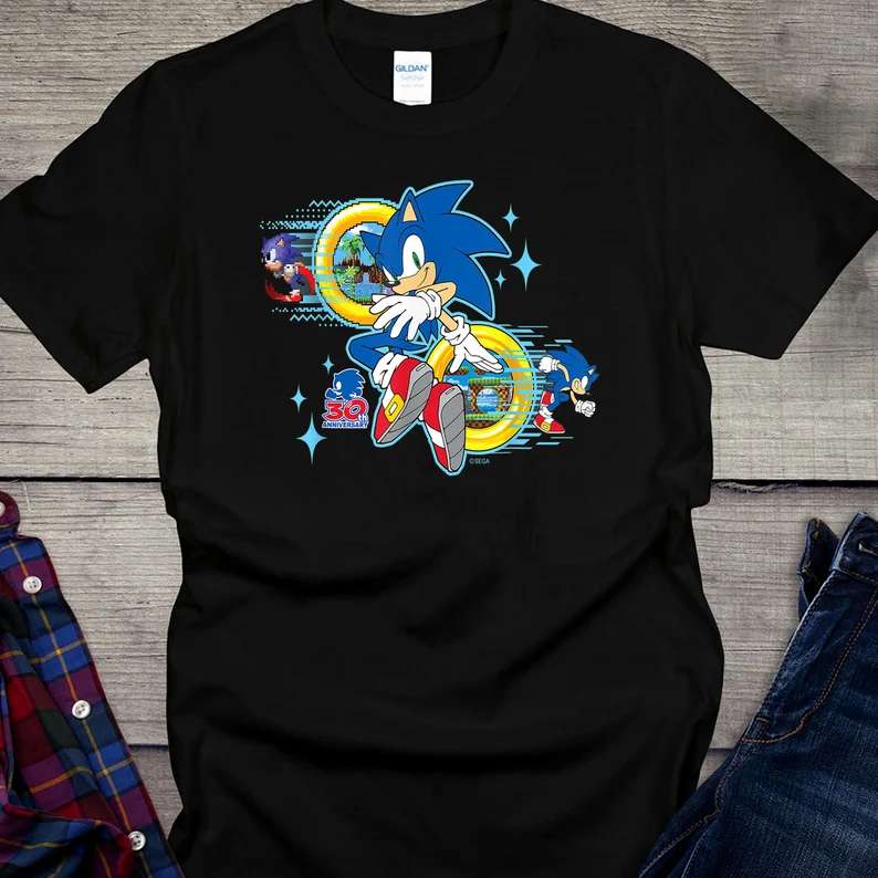 Sonic The Hedgehog 30th Anniversary T-shirt