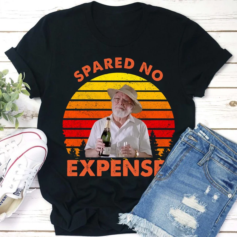 Spared No Expense John Hammond Jurassic Park T-shirt