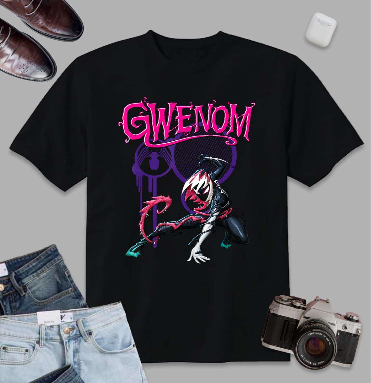 Spider Man Gwenom T Shirt