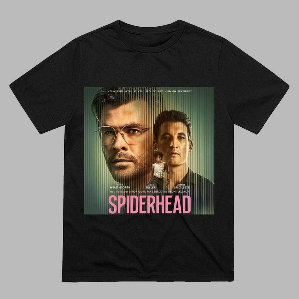 Spiderhead Chris Hemsworth T-shirt