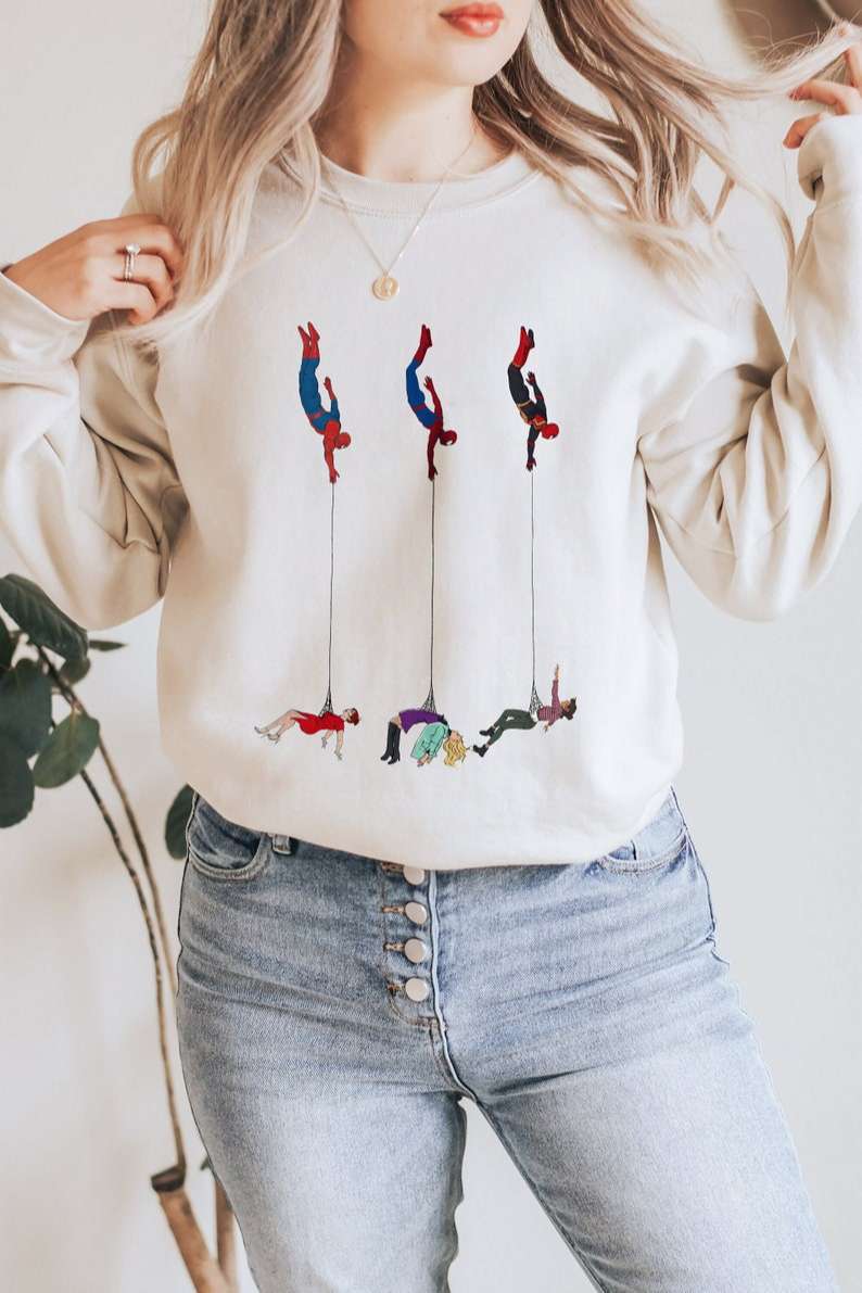 Spiderman Epic T Shirt No Way Home Peter Parker Andrew Garfield Tom Holland Sweatshirt