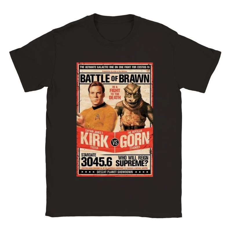 Star Trek Kirk Vs Gorn T Shirt