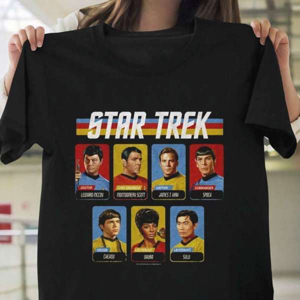 Star Trek The Original Series Crew T Shirt Merch