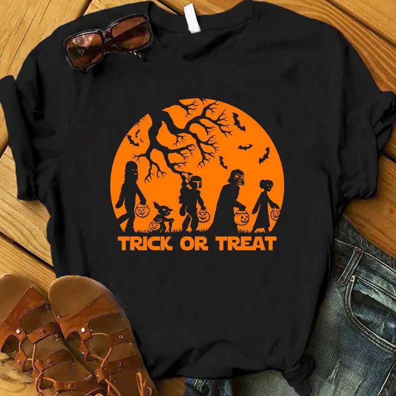 Star Wars Halloween Trick Or Treat T-shirt