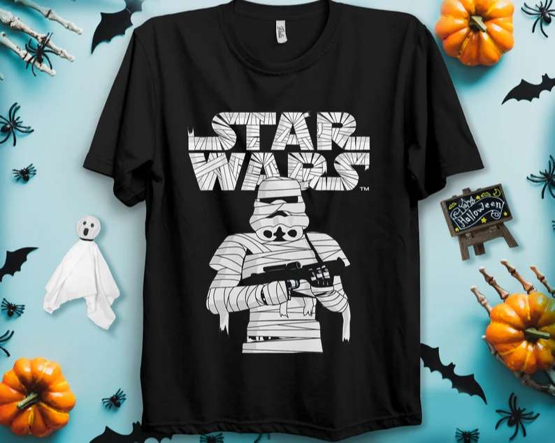 Star Wars Stormtrooper Mummy Halloween Costume T-shirt